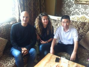 Inna-Braverman-David-Leb-and-representetive-of-Chinese-Government