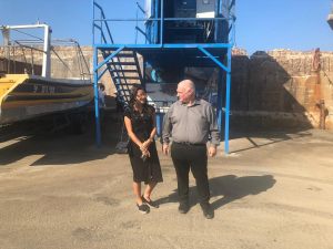 Inna-and-Mr.-Yisrael-Daczigner-CEO-of-Ministry-of-Environment-2