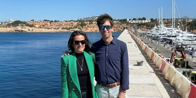 Inna Braverman, Founder and CEO of Eco Wave Power and Antonio Zaforteza, whose company, OCIBAR, owns and operates Port Adriano